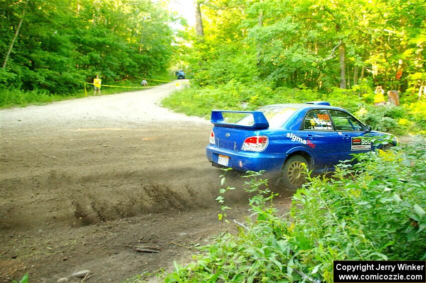 Josh Armantrout / Dan Kelly Subaru WRX STi on SS14, Height O' Land III.