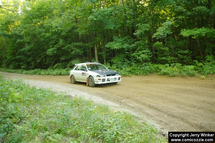 Aidan Hicks / John Hicks Subaru Impreza Wagon on SS14, Height O' Land III.