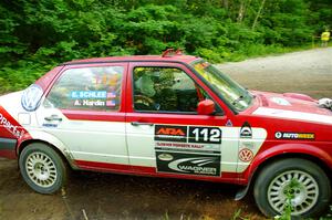 Adam Hardin / Eric Schlee VW Jetta GLI on SS14, Height O' Land III.