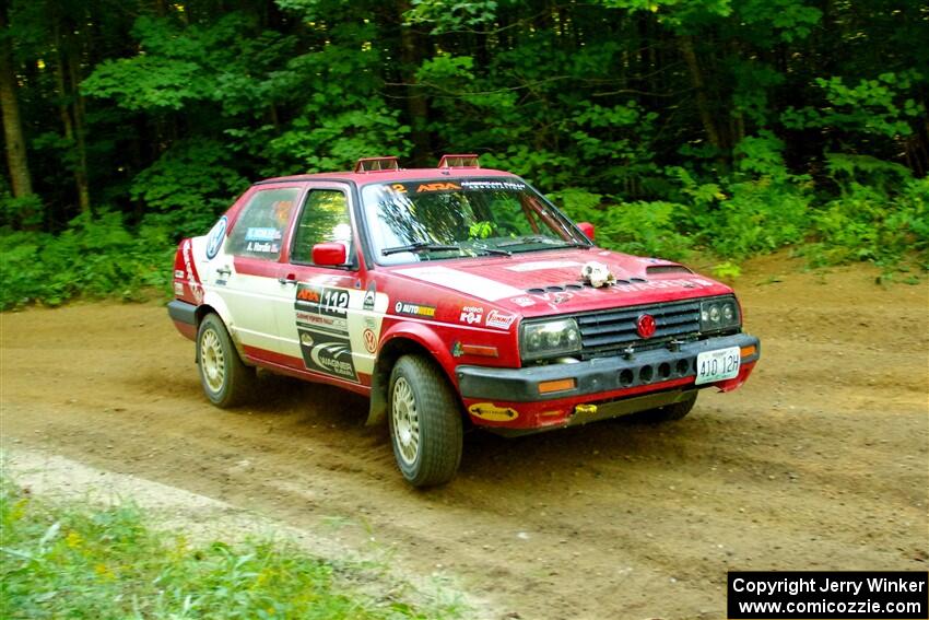 Adam Hardin / Eric Schlee VW Jetta GLI on SS14, Height O' Land III.