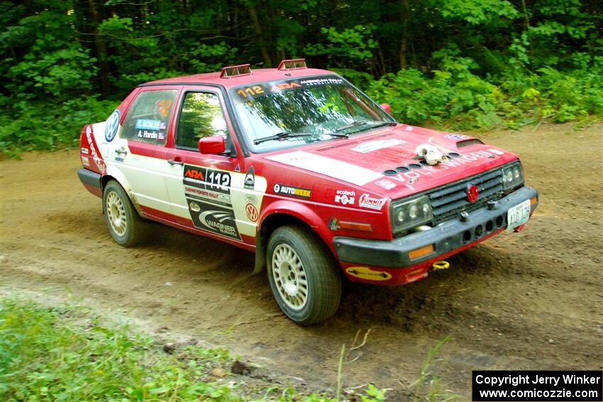 Adam Hardin / Eric Schlee VW Jetta GLI on SS14, Height O' Land III.