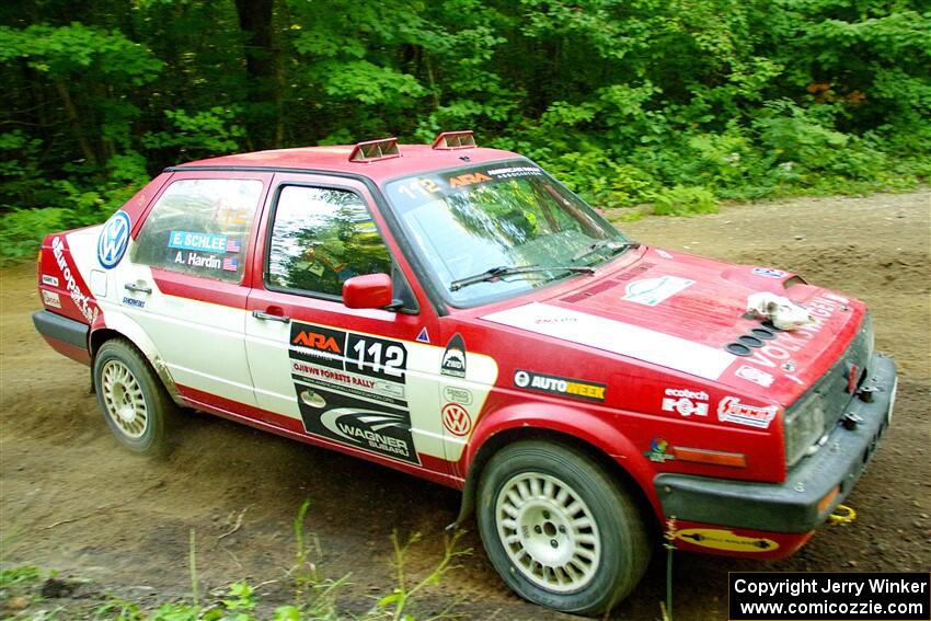 Adam Hardin / Eric Schlee VW Jetta GLI on SS14, Height O' Land III.