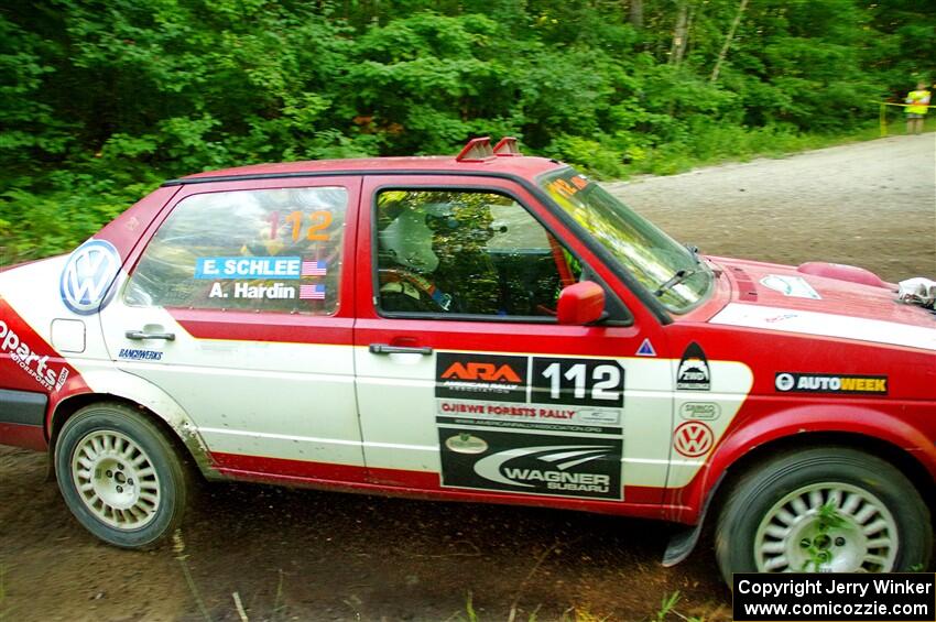 Adam Hardin / Eric Schlee VW Jetta GLI on SS14, Height O' Land III.