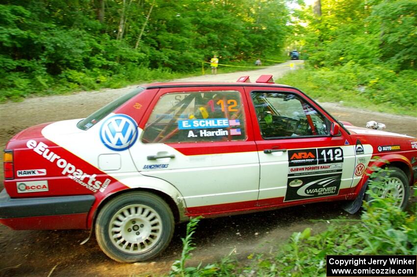 Adam Hardin / Eric Schlee VW Jetta GLI on SS14, Height O' Land III.