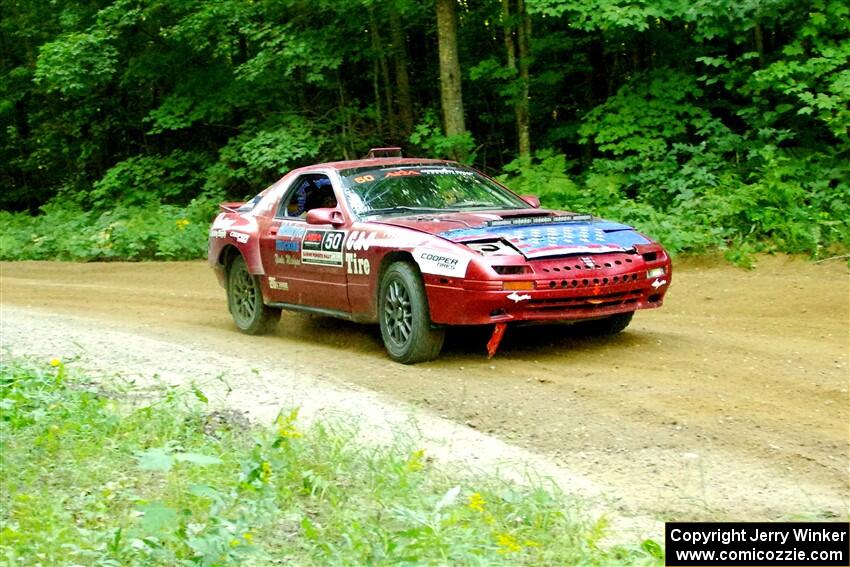 Al Dantes, Jr. / Andrew Sims Mazda RX-7 LS on SS14, Height O' Land III.