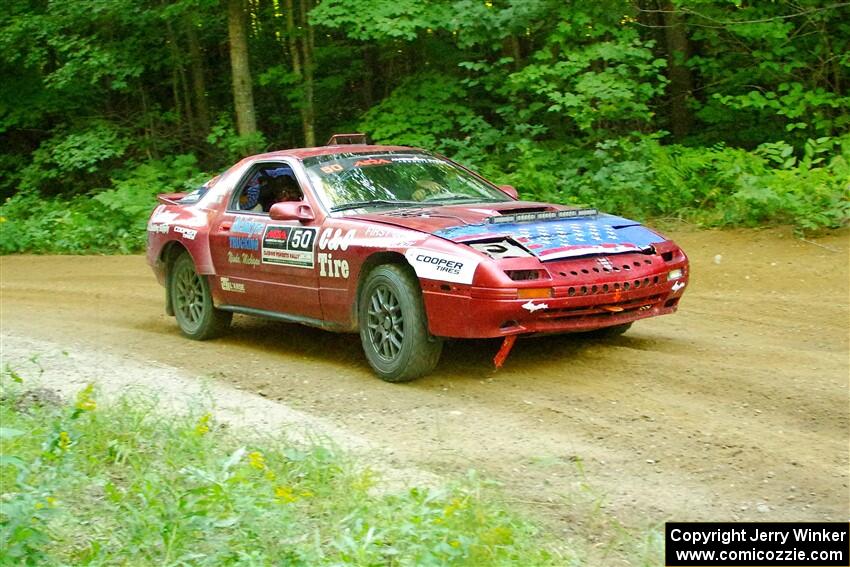 Al Dantes, Jr. / Andrew Sims Mazda RX-7 LS on SS14, Height O' Land III.