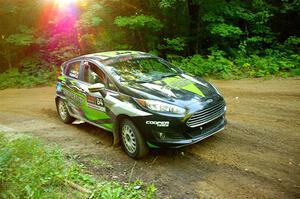 Paul Dickinson / Alison LaRoza Ford Fiesta on SS14, Height O' Land III.