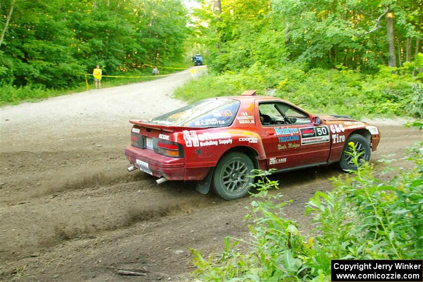 Al Dantes, Jr. / Andrew Sims Mazda RX-7 LS on SS14, Height O' Land III.