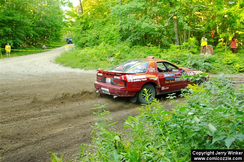 Al Dantes, Jr. / Andrew Sims Mazda RX-7 LS on SS14, Height O' Land III.