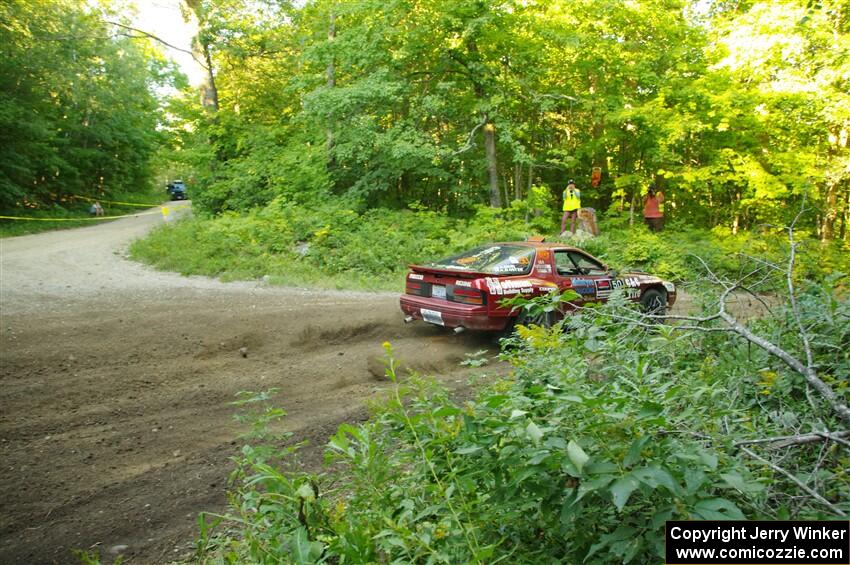 Al Dantes, Jr. / Andrew Sims Mazda RX-7 LS on SS14, Height O' Land III.