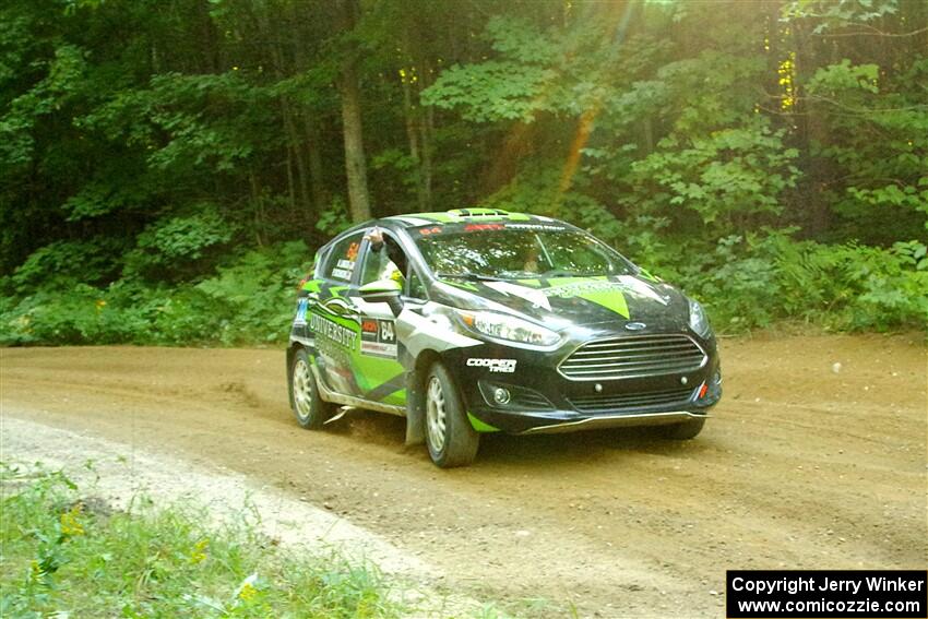 Paul Dickinson / Alison LaRoza Ford Fiesta on SS14, Height O' Land III.