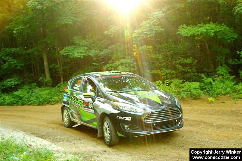 Paul Dickinson / Alison LaRoza Ford Fiesta on SS14, Height O' Land III.