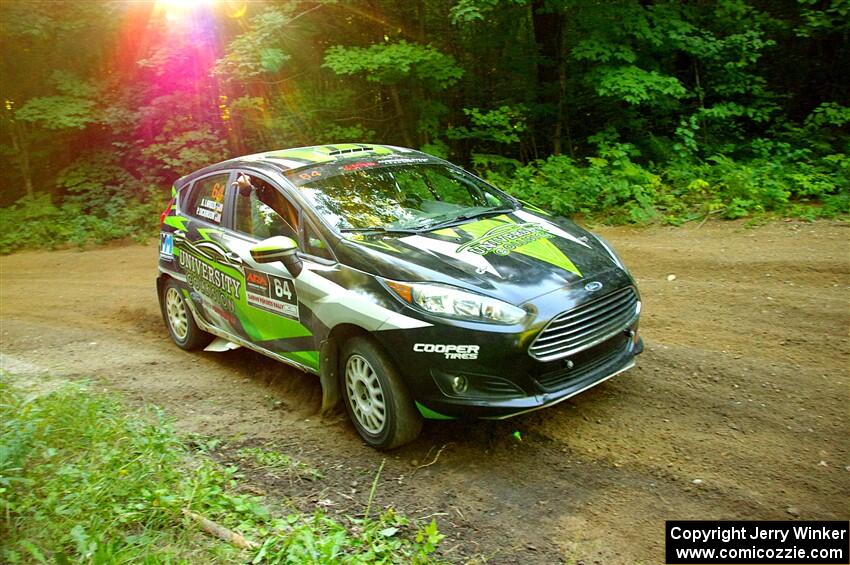 Paul Dickinson / Alison LaRoza Ford Fiesta on SS14, Height O' Land III.