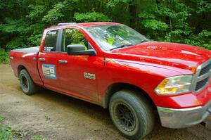 A Dodge Ram 1500 sweeps SS14, Height O' Land III.