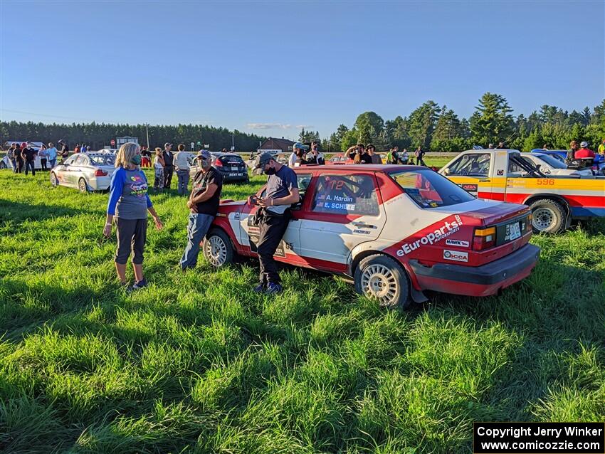 Adam Hardin / Eric Schlee VW Jetta GLI after the event.