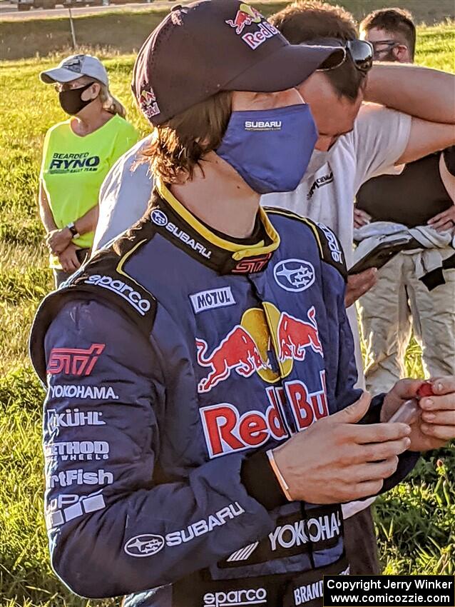 Brandon Semenuk after the event.