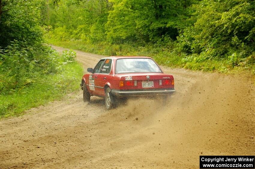 Gabe Jacobsohn / Zach Pfeil BMW 325e on SS1, Steamboat I.