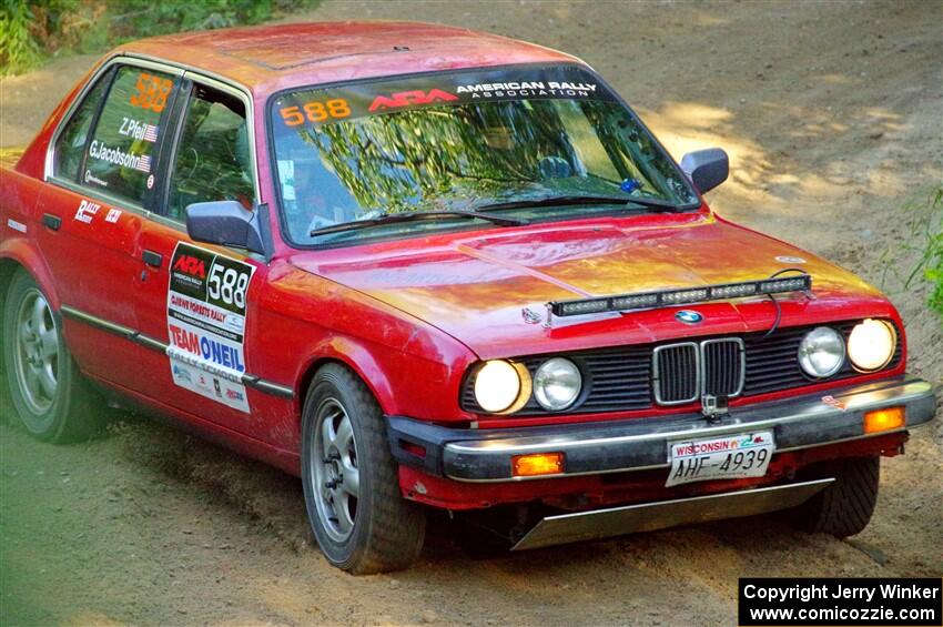 Gabe Jacobsohn / Zach Pfeil BMW 325e on SS4, Steamboat II.