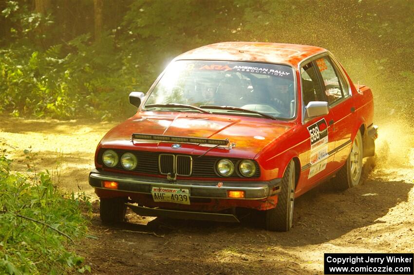 Gabe Jacobsohn / Zach Pfeil BMW 325e on SS11, Height O' Land II.