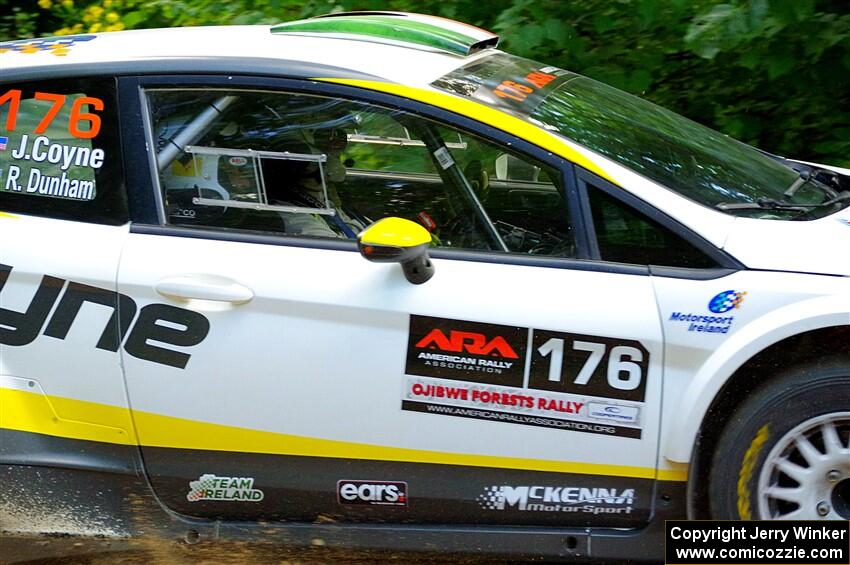 John Coyne / Ryan Dunham Ford Fiesta R5 on SS4, Steamboat II.