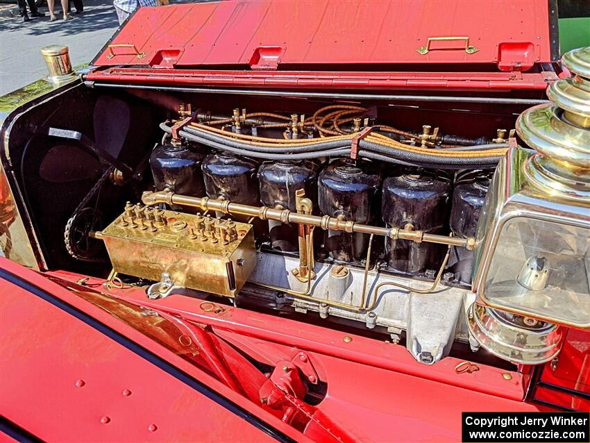 Engine bay of Rob Heyen's 1907 Ford Model K.