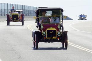 Jim Laumeyer's 1910 Maxwell and Rob Heyen's 1907 Ford Model K