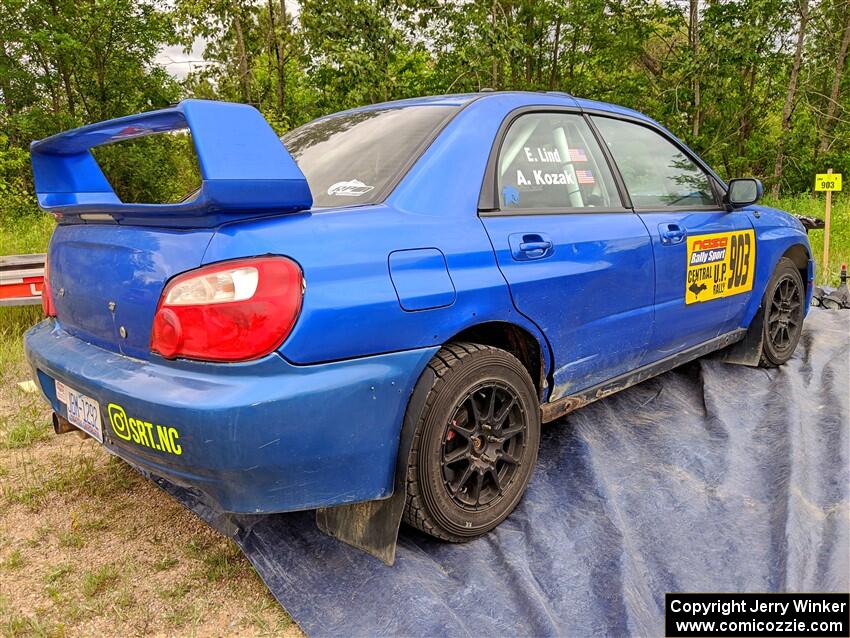 Eric Lind / Alicia Kozakiewicz Subaru WRX STi