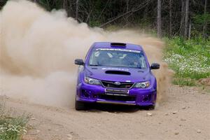 Matt Huuki / Skyler Fountaine Subaru WRX STi on SS1, J5 North.