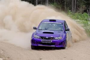 Matt Huuki / Skyler Fountaine Subaru WRX STi on SS1, J5 North.