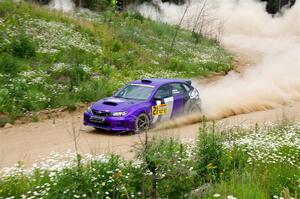 Matt Huuki / Skyler Fountaine Subaru WRX STi on SS1, J5 North.