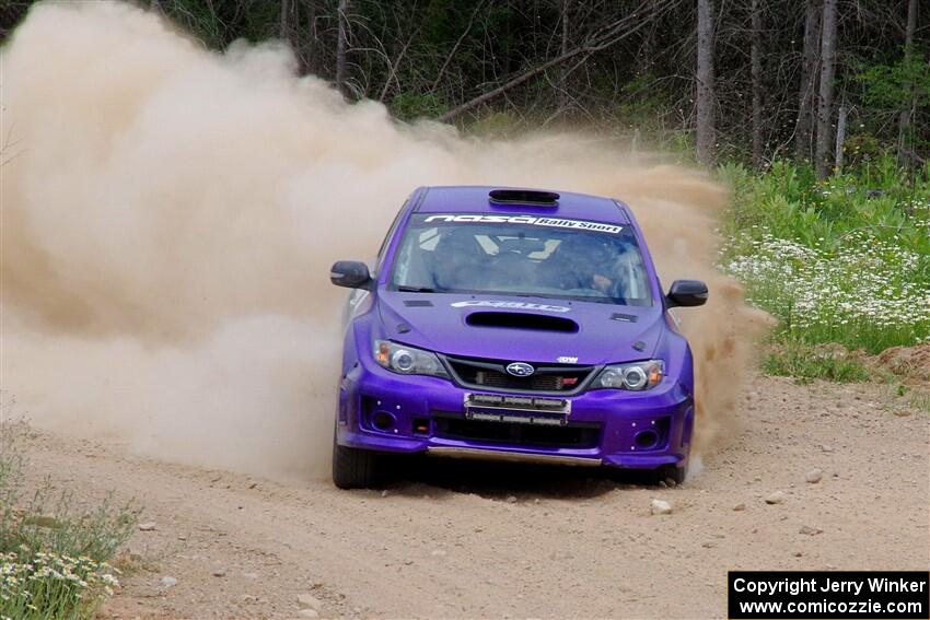 Matt Huuki / Skyler Fountaine Subaru WRX STi on SS1, J5 North.