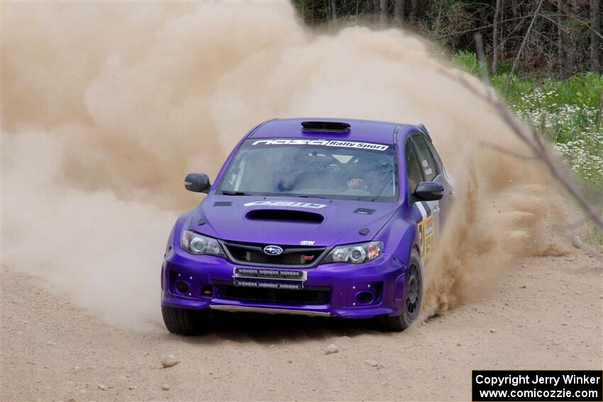 Matt Huuki / Skyler Fountaine Subaru WRX STi on SS1, J5 North.