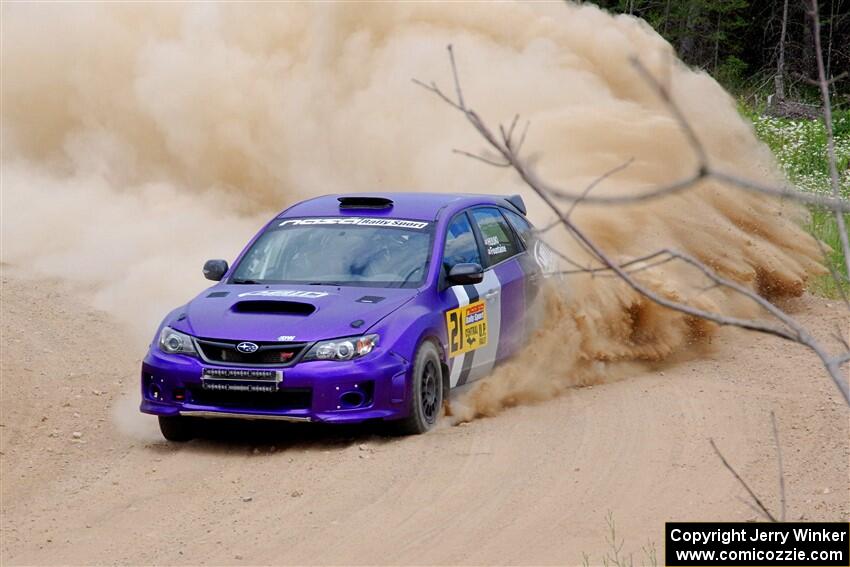 Matt Huuki / Skyler Fountaine Subaru WRX STi on SS1, J5 North.