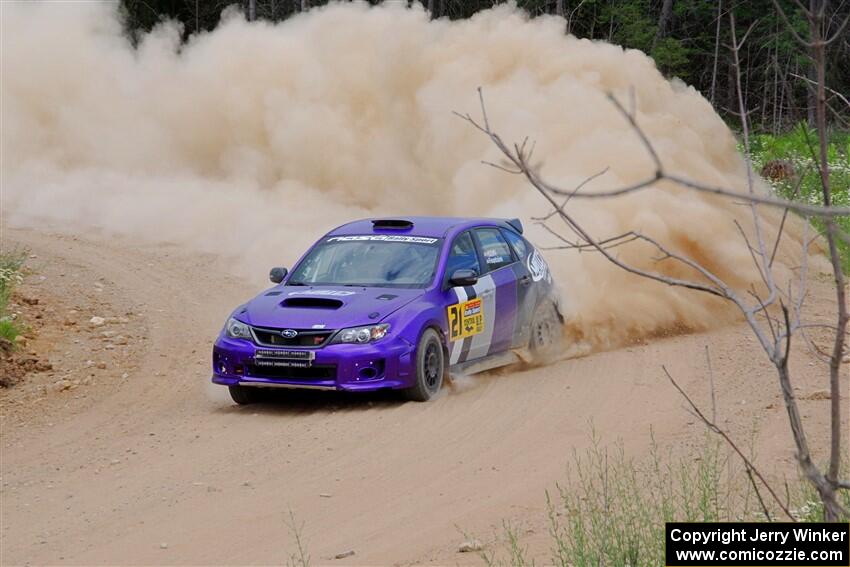 Matt Huuki / Skyler Fountaine Subaru WRX STi on SS1, J5 North.