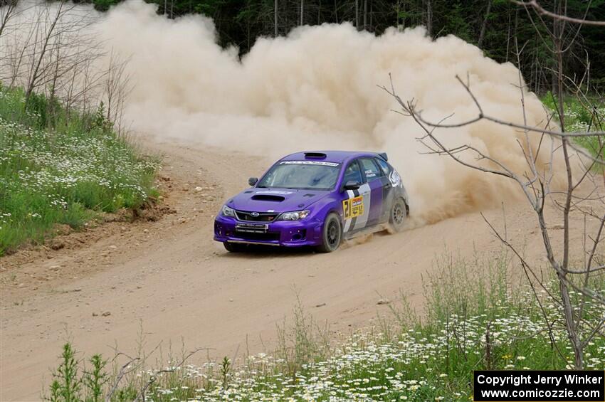 Matt Huuki / Skyler Fountaine Subaru WRX STi on SS1, J5 North.