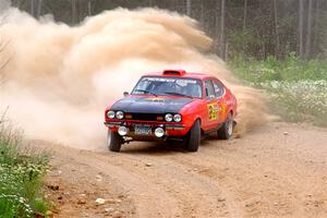 Mike Hurst / Michael Claiborne Ford Capri on SS1, J5 North.