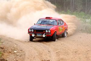 Mike Hurst / Michael Claiborne Ford Capri on SS1, J5 North.