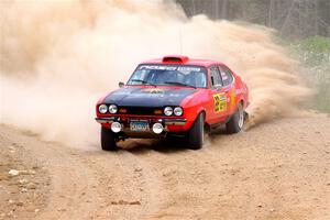 Mike Hurst / Michael Claiborne Ford Capri on SS1, J5 North.