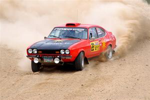 Mike Hurst / Michael Claiborne Ford Capri on SS1, J5 North.