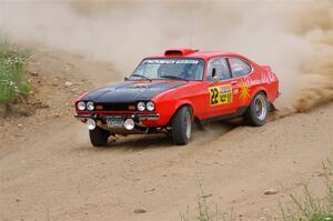 Mike Hurst / Michael Claiborne Ford Capri on SS1, J5 North.