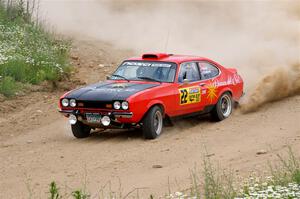 Mike Hurst / Michael Claiborne Ford Capri on SS1, J5 North.