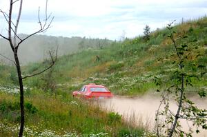 Mike Hurst / Michael Claiborne Ford Capri on SS1, J5 North.