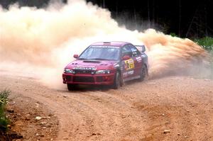 Arin DeMaster / Taylor Kildea Subaru Impreza on SS1, J5 North.