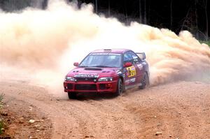 Arin DeMaster / Taylor Kildea Subaru Impreza on SS1, J5 North.