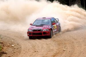 Arin DeMaster / Taylor Kildea Subaru Impreza on SS1, J5 North.