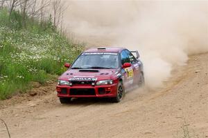 Arin DeMaster / Taylor Kildea Subaru Impreza on SS1, J5 North.