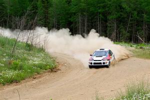 Chris Barribeau / Alex Ferencz Subaru Impreza RS on SS1, J5 North.