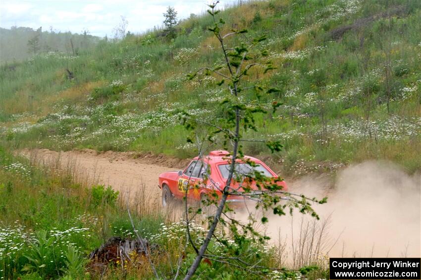 Mike Hurst / Michael Claiborne Ford Capri on SS1, J5 North.