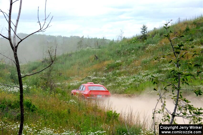 Mike Hurst / Michael Claiborne Ford Capri on SS1, J5 North.