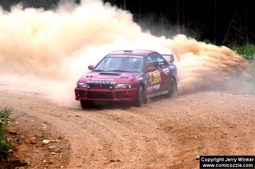 Arin DeMaster / Taylor Kildea Subaru Impreza on SS1, J5 North.